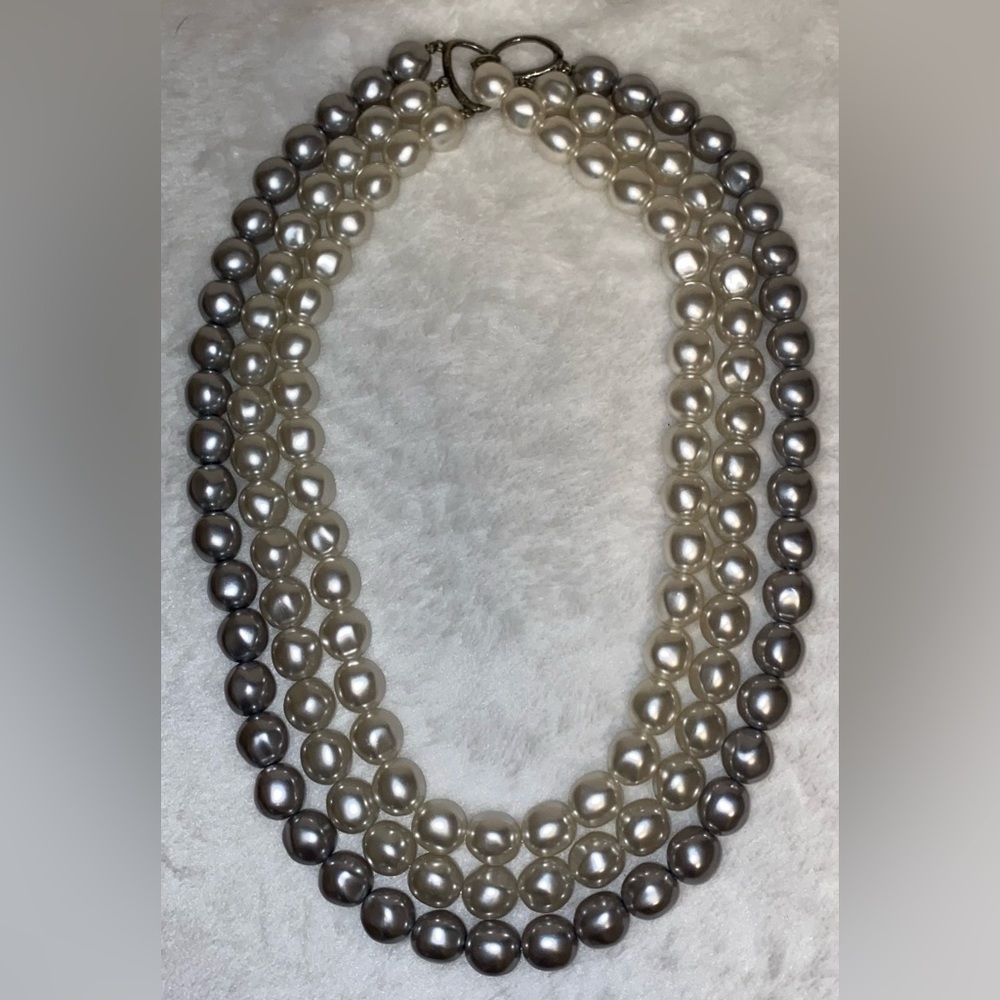 3 Strand Pearl Necklace
